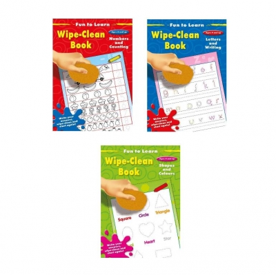 First Learning Wipe Clean Book ( Zero Vat )