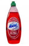 Asevi Super Concentrated Washing Up Liquid 650ml Red x 12