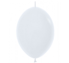 Fashion Colour Solid White Latex Balloons 12" 50 Pack