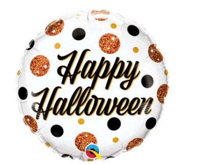 Halloween 18" Sparkly Dots Balloon