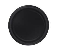 Midnight Black 9" Plates 8pack