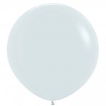 Sempertex 36" Fashion White 2 Pack Latex Balloons