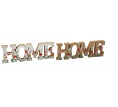 30cm Printed Home Word Deco