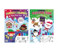 Christmas Magic Water Colouring & Activity Book