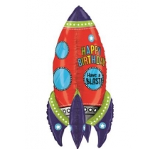 Blasting Birthday Rocket 36" Single Pack