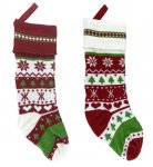 Christmas Knit Stocking 46 X 14cm