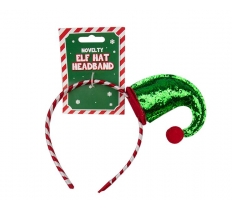 Sequin Elf Hat Headband