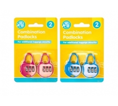 Combination Padlocks 2pk