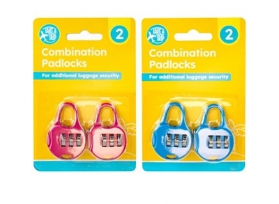 Combination Padlocks 2pk