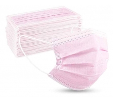 Pink Mask 3Ply 50 Pack ( 7p Each ) No Returns