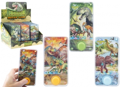 Dinosaur Water Game 13.5cm X 6.5cm 3 Assorted