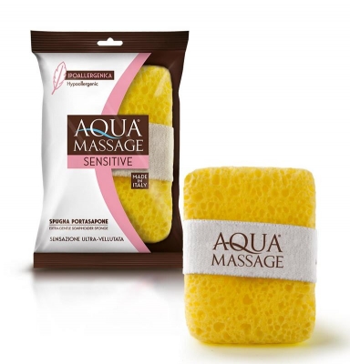 Aqua Massage Soap Holder Gentle Sponge Mit