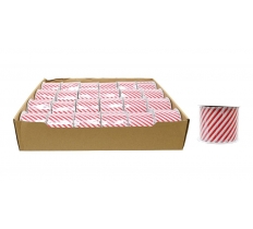 Christmas Ribbon Candy Stripes 60Mm X 2.7Mm