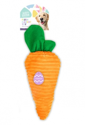 Easter Pet Plush Carrot Toy