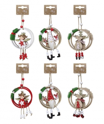 Hanging Diecut Character Deco 2Pk