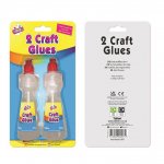 80ml Craft Glue Applicator Bottles 2 Pack