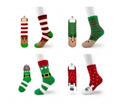 Ladies Christmas Supersoft Cosy Socks 2 Pack