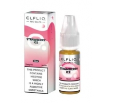 Elfliq E-liquid Strawberry Ice 20mg 10ml x 10