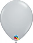5" Qualatex Grey Latex Balloons 100 Pack