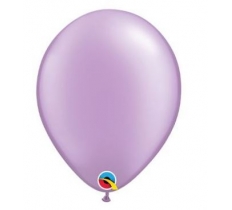 11" Round Pearl Lavender Qualatex Balloons 25 Pack