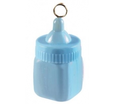 Balloon Weight Baby Bottle Blue