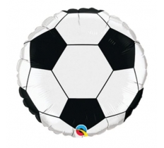 Qualatex 09" Round Soccer Ball Balloon