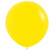 Fashion Colour Solid Yellow 020 Latex Balloons 36" 2 Pack c