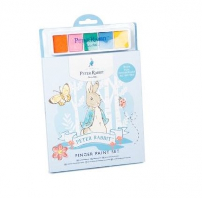 Peter Rabbit Finger Paint Set