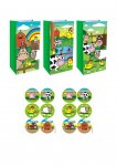 Farm Animal Paper Party Bags With Stickers X 12
