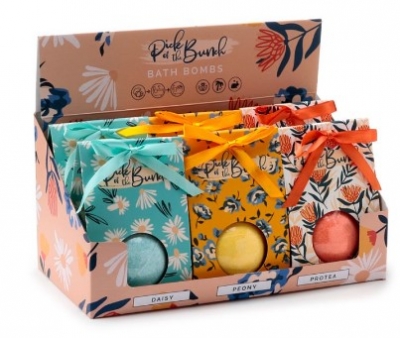 Pick of the Bunch Daisy Lane, Peony & Protea Bath Bomb