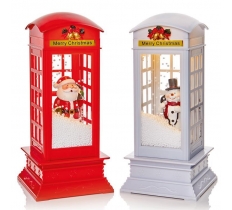 31cm Snowblowing Telephone Box