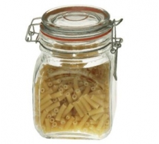 Glass Canister sq 500ml