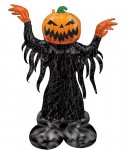 Airloonz Pumpkin Head Ghost Balloon 93 X 134cm