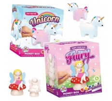 Kids Create Activity Pyo Money Box Unicorn & Fairies