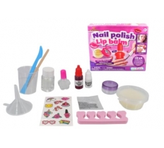 Nail Polish And Lip Balm Set