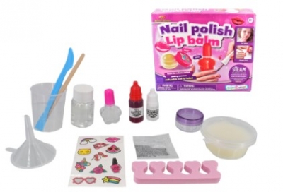 Nail Polish And Lip Balm Set