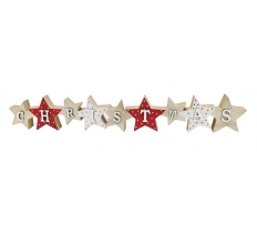 Table Christmas Star Block Decoration