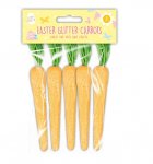 Easter Glitter Carrots 5 Pack