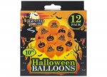 Halloween Printed Balloons 10" Pack Of 12