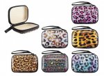 Leopard Print Coin Purse Headphone Case 6 Assorted