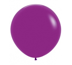 Fashion Colour Purple Orchid 24" Latex Balloons 60cm- 3 Pack