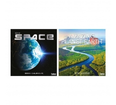 2025 Calendar Sq Earth & Space