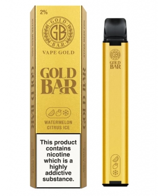 Gold Bar 600 Vape Watermelon Citrus Ice