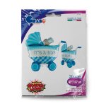 It's A Boy Buggy 3D 42" Single Pack