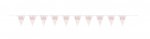 ROSE GOLD PRISMATIC PLASTIC FLAG BANNER HAPPY BIRTHDAY 9FT