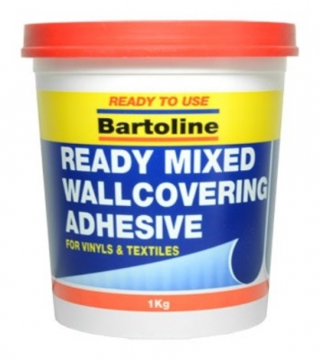 Bartoline 1Kg Easipaste Ready Mixed Wallcovering Adhesive