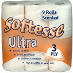 Softesse Ultra 3Ply Toilet Roll Peach ( 9 Pack X 5 )