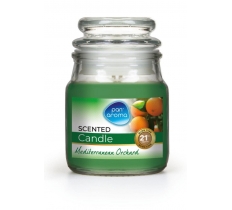 Small Jar Candle With Lid Mediterranean Orchard