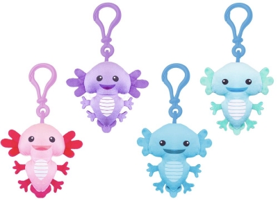 Value Axolotl Clip On 10cm 4 Assorted