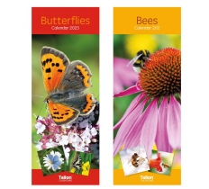 2025 Calendar Super Slim Bees & Butterflies